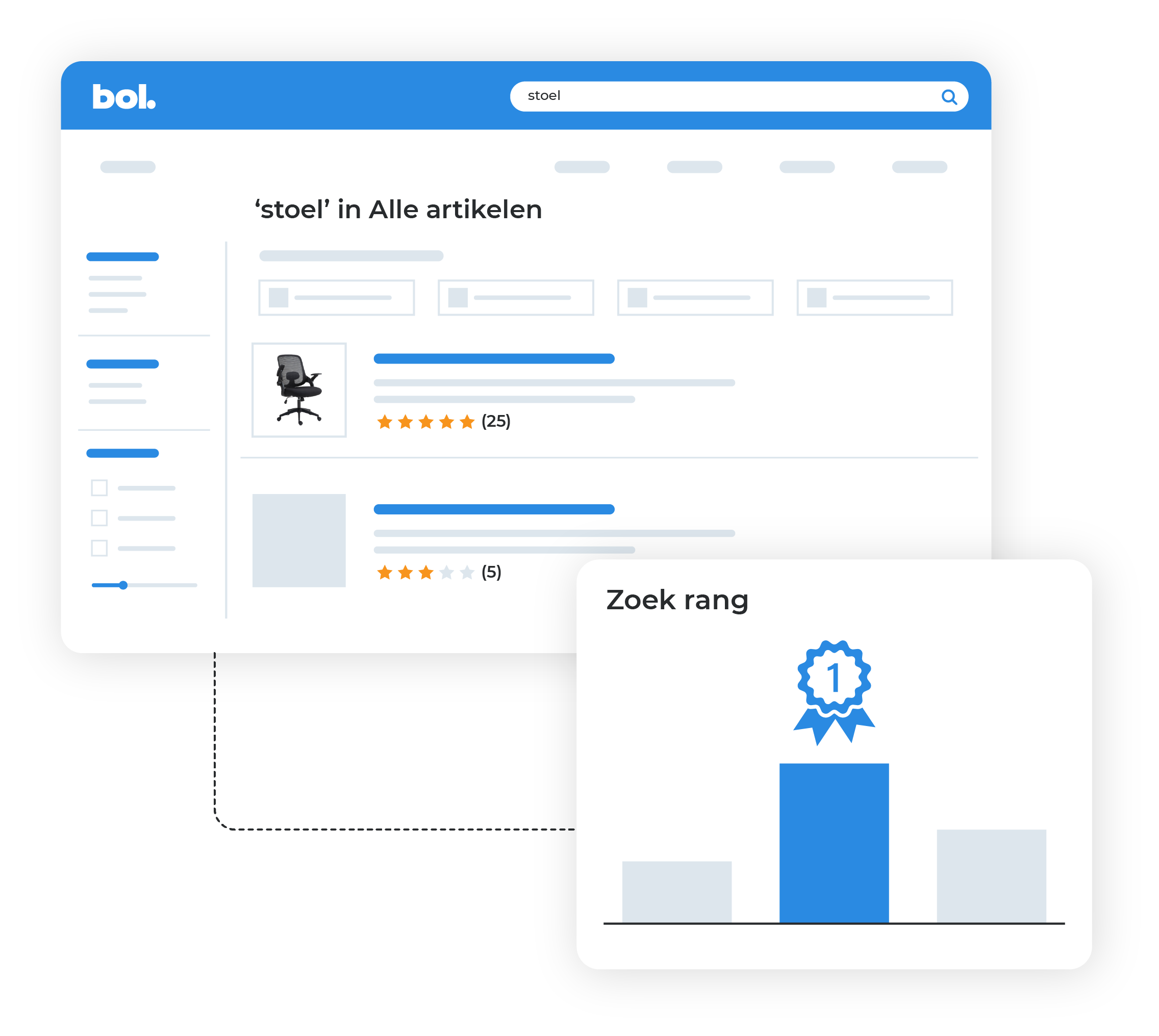 bol.com product zoekvolume data