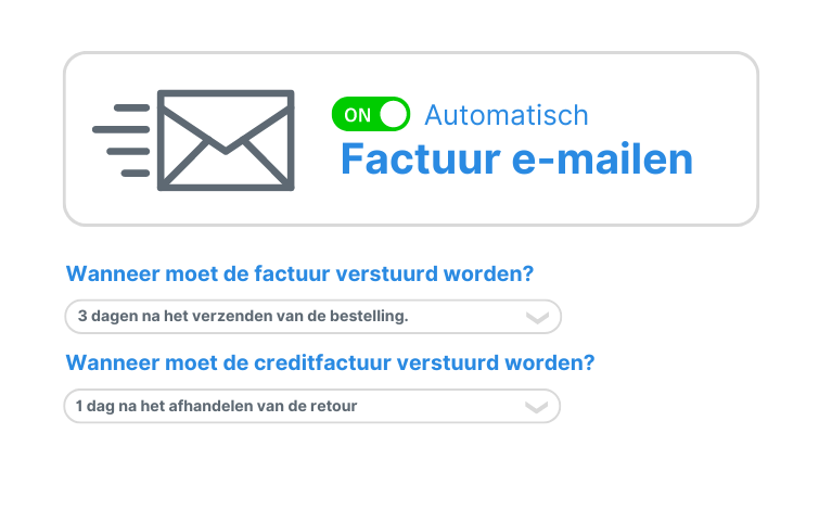 factuur e-mailen naar klant bol.com